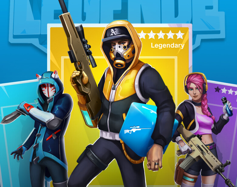 Battle Legende - Full-cycle mobile game design and development
