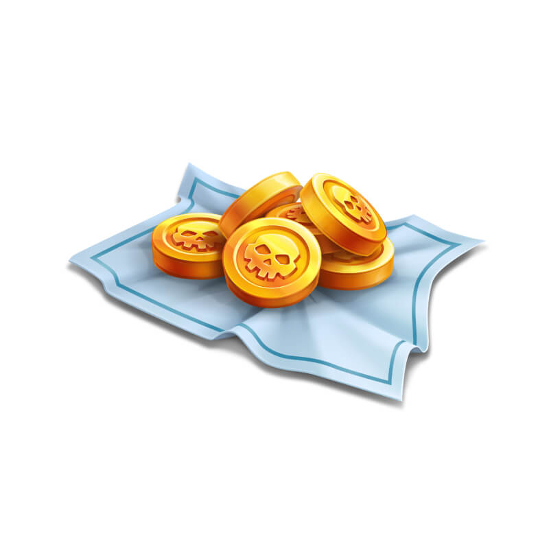2D Coins Artwork Design