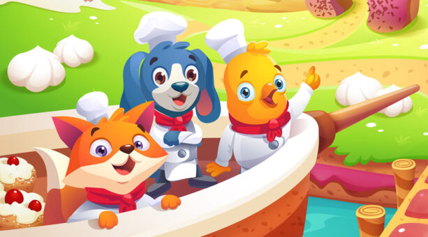Sweet Safari 2D Match 3 Game Development