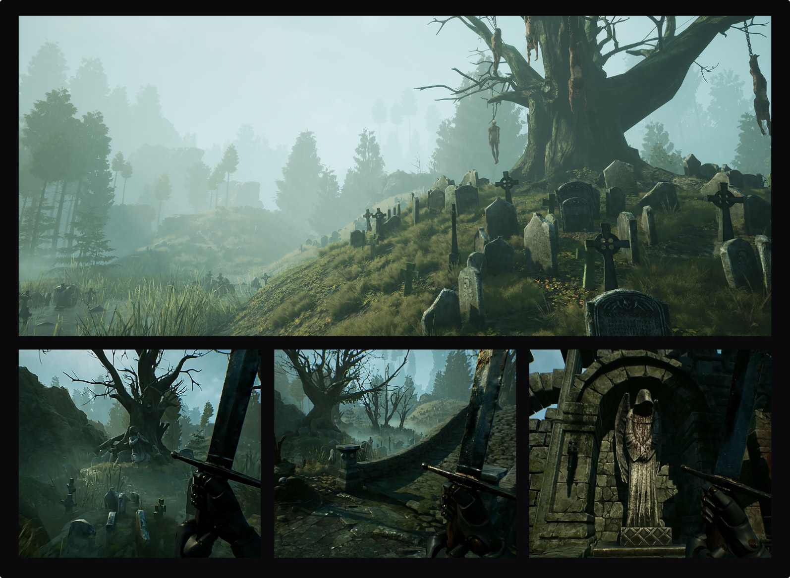 Swamp Cemetery Level Design