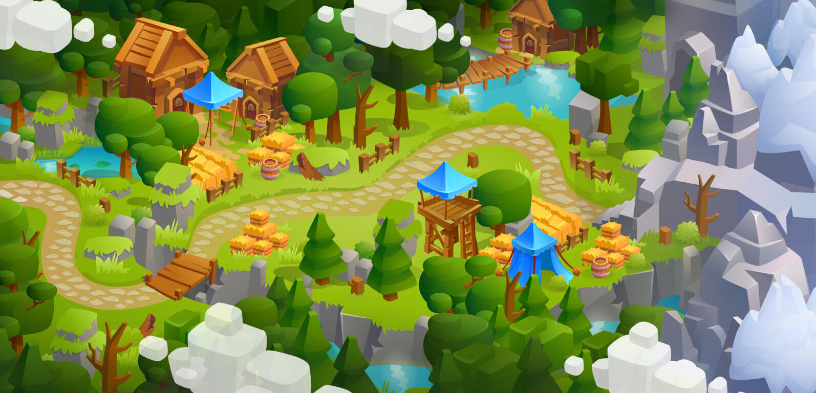 Steve's Castle Game Environments design