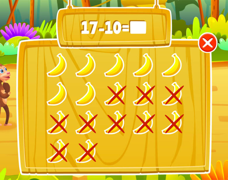 Math Jungle: math game for small kids