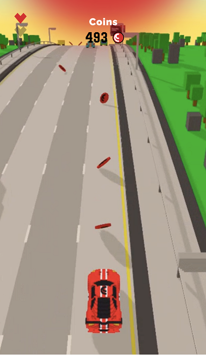 Money Racing 3D and VFX assets creation