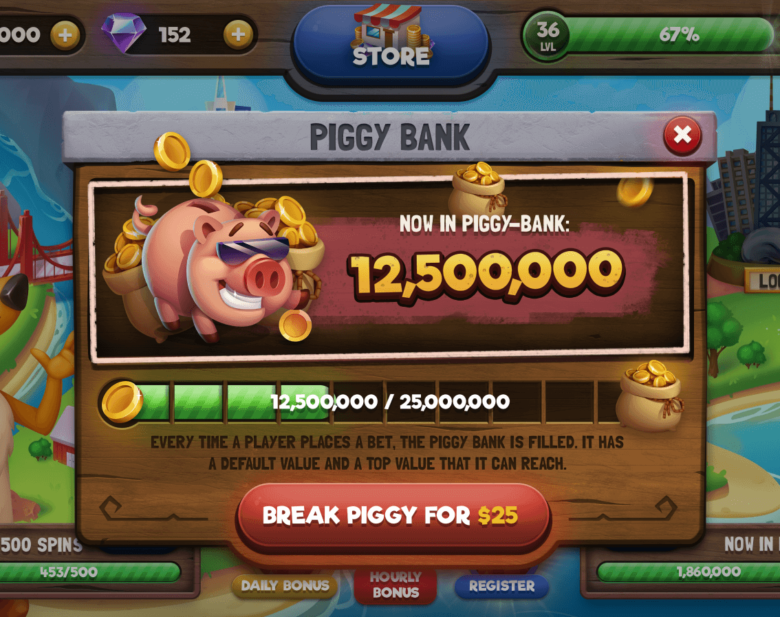 Gameplay elements design for Mobile Slots Game Slots World