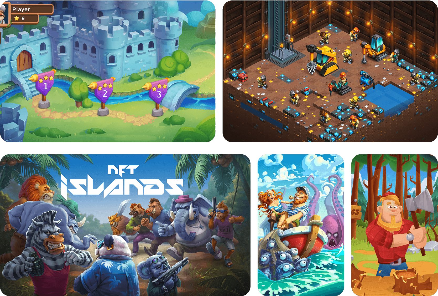 Casual 2D Game Art creation