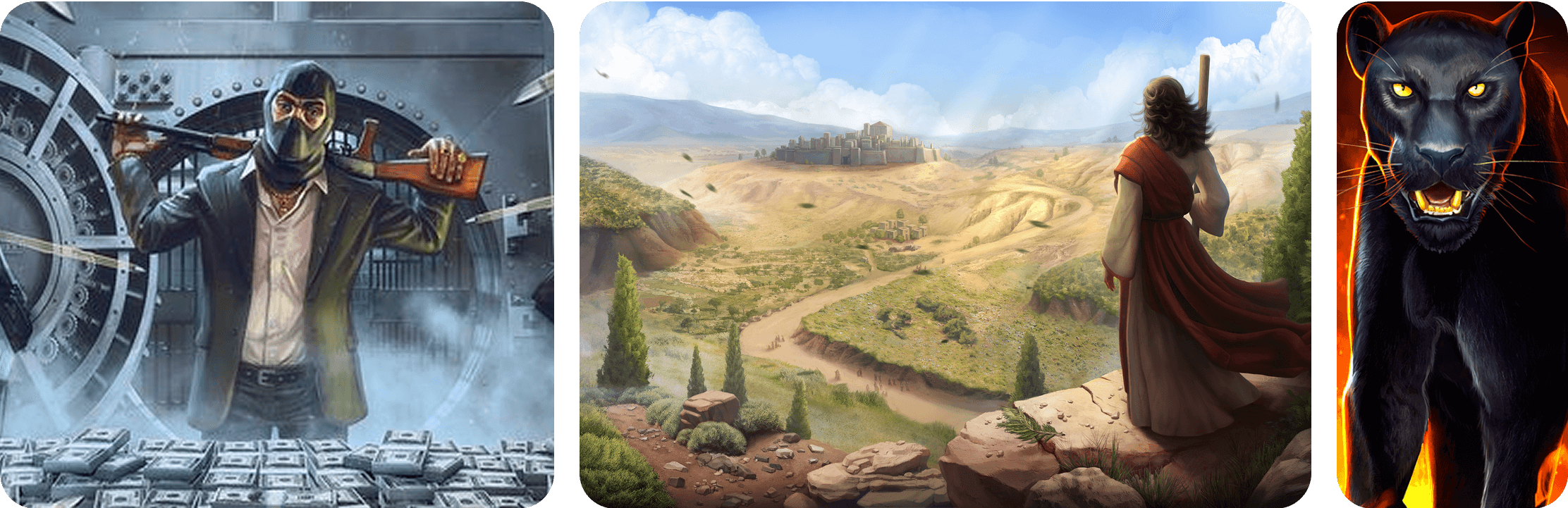 Semi-realistic 2D Game Art Design