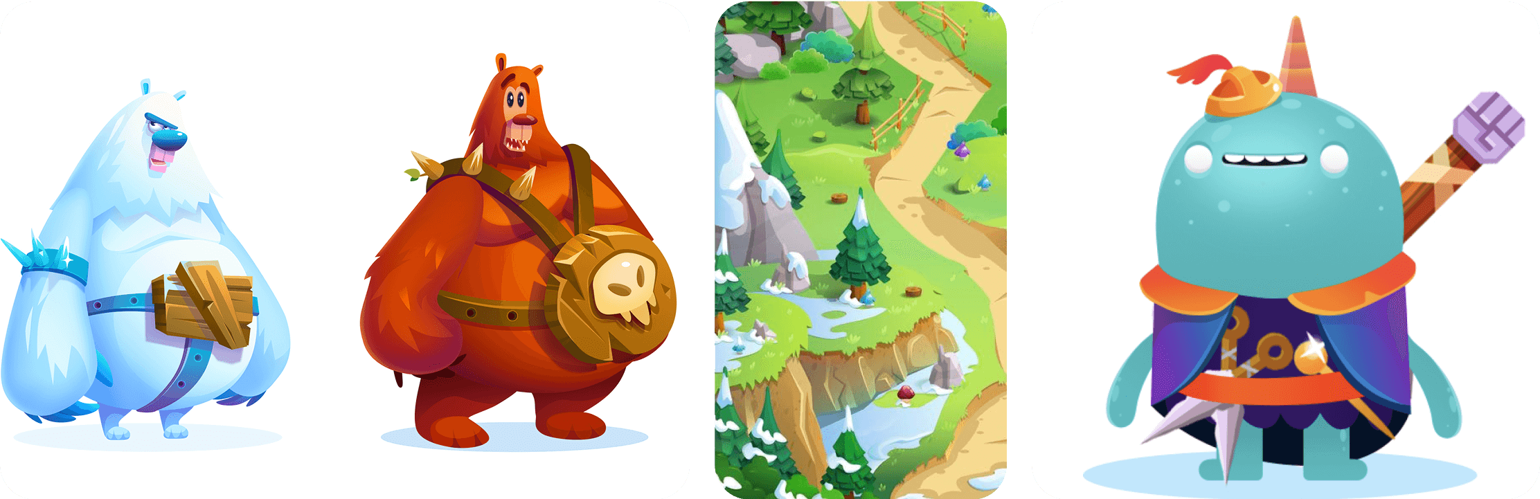 Vector 2D Game Art Design